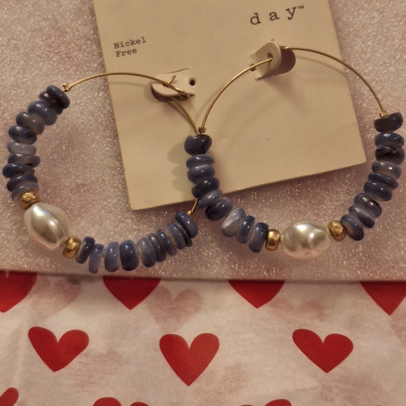 a new day Jewelry - a new day hoop earrings 2.5"